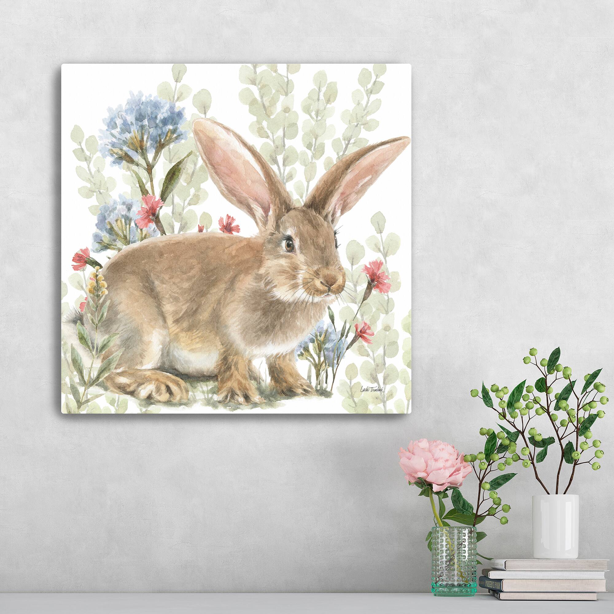 Lumaprints Hop Into Spring IV Canvas Giclée Art